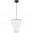 Lámparas MDC, Colgante Tignes Xl ø260Xh400 1Xe27 Cristal Blanco 5-7663-80-21