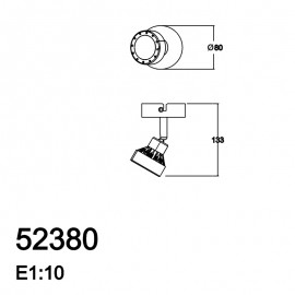 Lámparas MDC, Foco Drome Base 6W Dim-3 Steps 4000K Blanco 5-2380-80-26 - Lamparas MDC