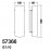 Lámparas MDC, Aplique Barr 2Xe14 Cristal Mate 5-7366-67-01