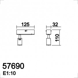 Lámparas MDC, Foco Apolo B1 Led 1X5W 500Lm Blanco Mate Ip44 5-7690-81-03 - Lamparas MDC