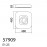 Lámparas MDC, Plafon Nika Opal Led 50W 48X48Cm Cct 5-7909-68-02