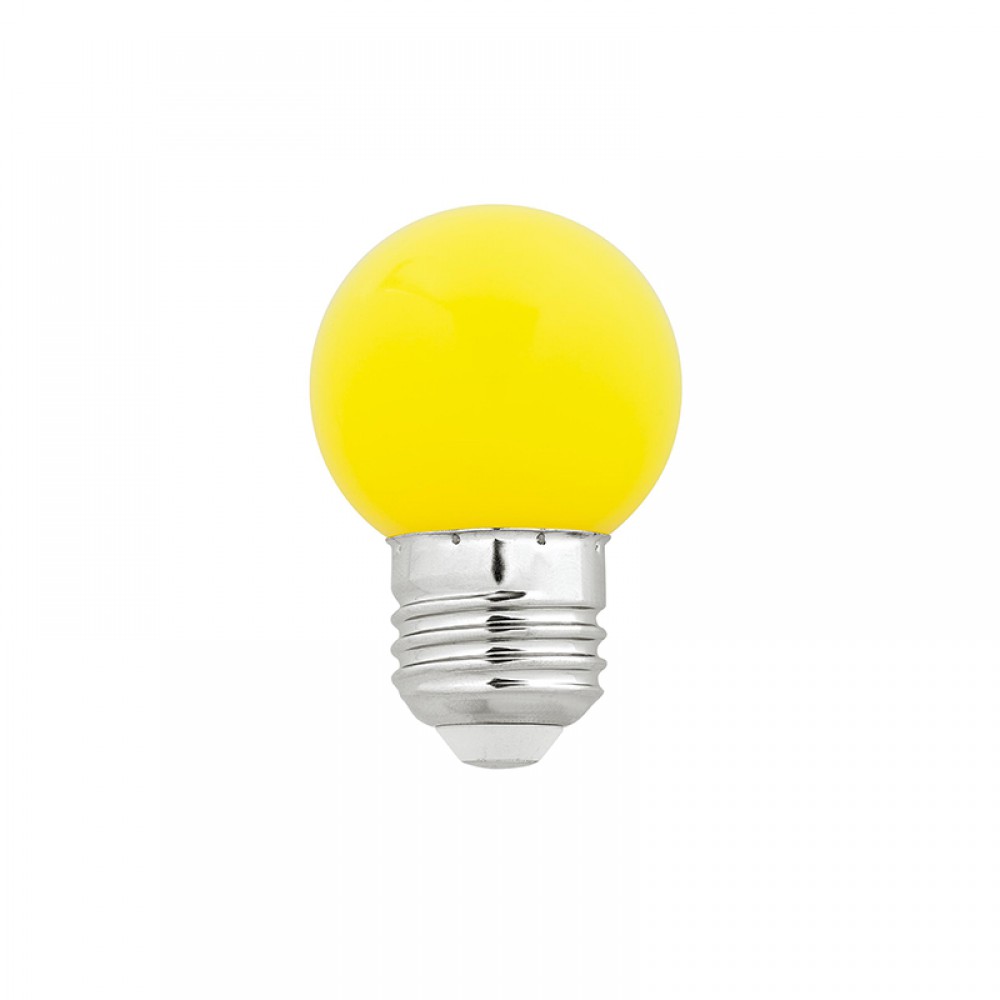 Faro 17475, G45 Led E27 1W Amarilla 17475 - Faro