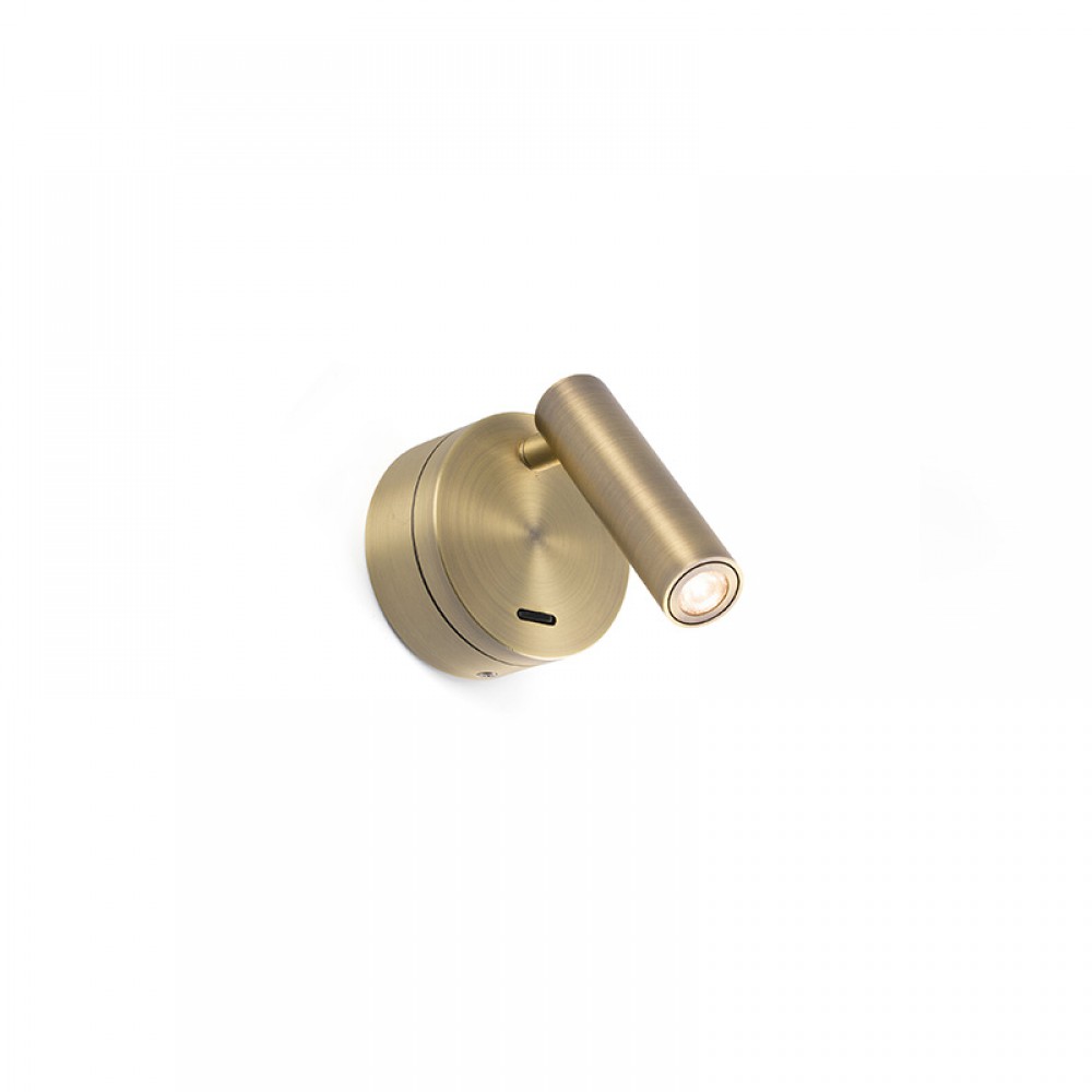 Faro 62711, Boc Lector Bronce Led 3W 3000K 62711,  - Faro