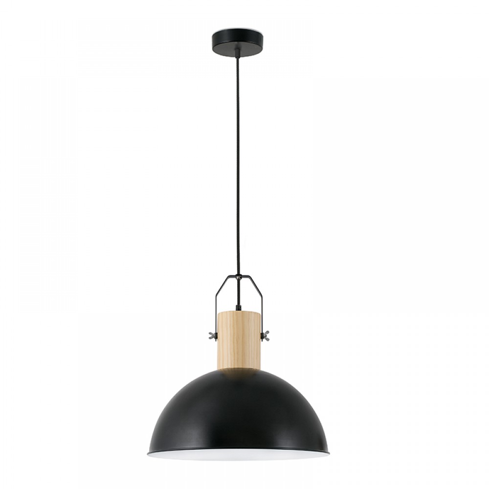 Faro 68561, Margot Colgante Negro 1Xe27 25W 68561,  - Faro
