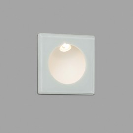 Faro 70266, Galo Empotrable Cuadrado Con Cristal 3W 3000K 70266,  - Faro
