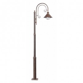 Faro 71116, Nautica-7 Farola Marron Oxido 1Xe27 11W 71116,  - Faro