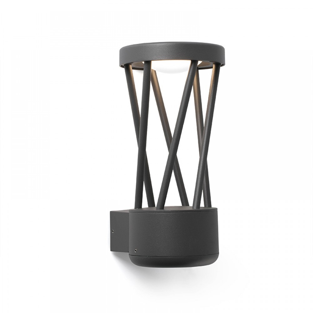 Faro 71285, Twist Aplique Gris Oscuro Led 10W 3000K 71285,  - Faro
