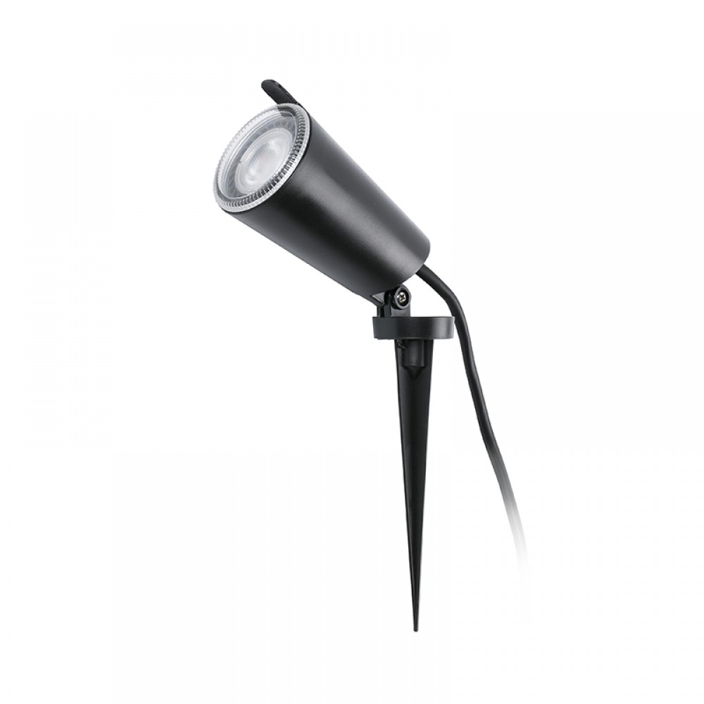 Faro 71528, Toni Aplique-Estaca Negra Led Gu10 8W Ip65 71528,  - Faro