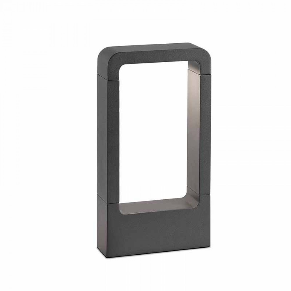 Faro 75519, Das Baliza Gris Oscuro Cob Led 8W 3000K H30 75519,  - Faro