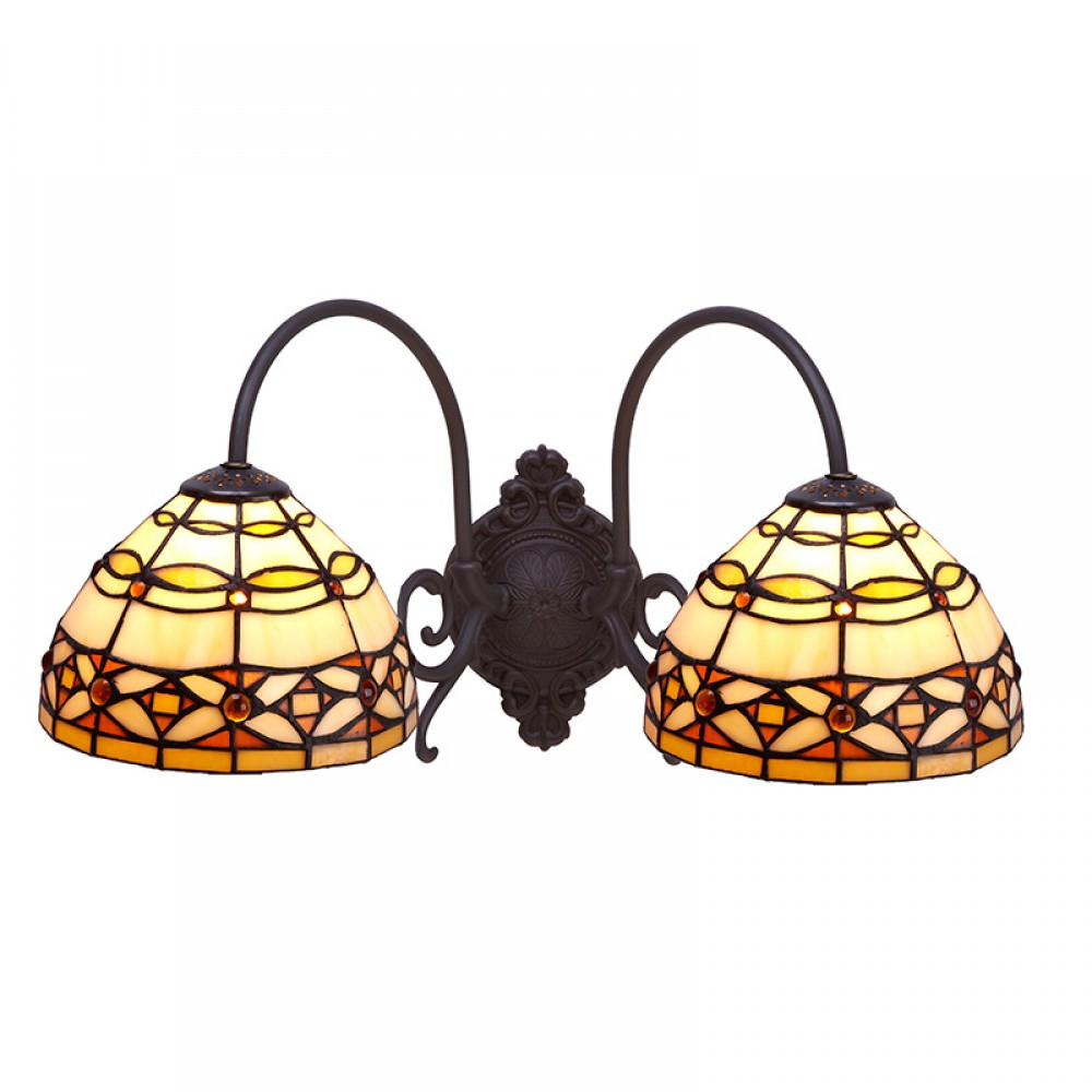 Marfil - Aplique Tiffany Serie Marfil 2257A2 - Tiffan y Luz