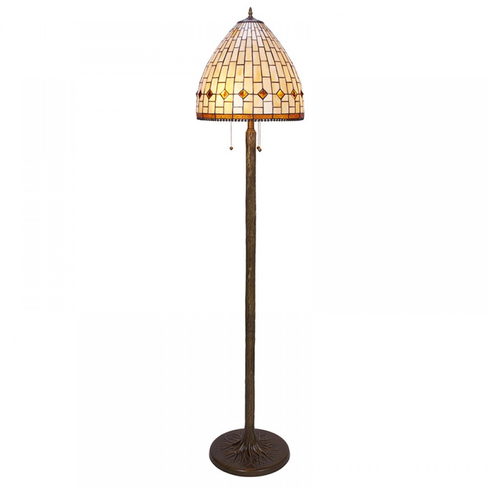 Art - Lampara De Pie Tiffany Serie Art 244100S - Tiffan y Luz