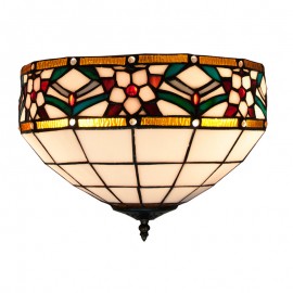 Museum - Plafon Tiffany Serie Museum 286500 - Tiffan y Luz