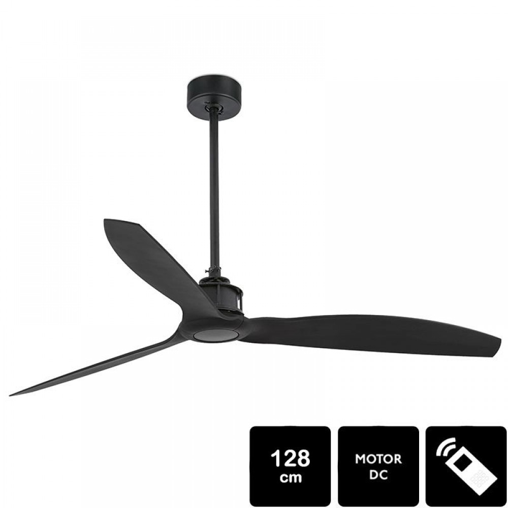 Faro 32100, Ventilador DC JUSTFAN Negro Mate 32100 - Faro