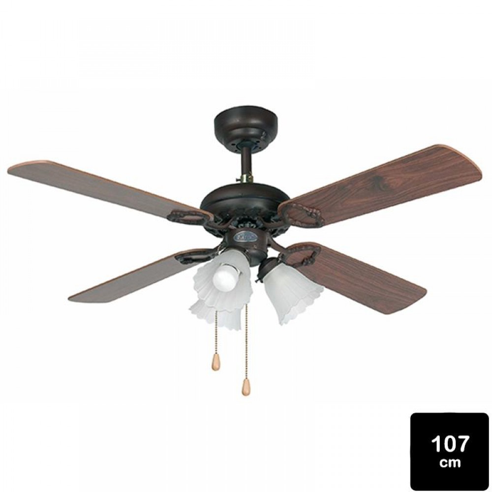 Faro 33102, Ventilador LISBOA Marron 33102 - Faro