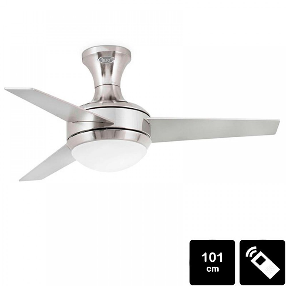 Faro 33455, Ventilador MINI UFO Niquel Mate 33455 - Faro