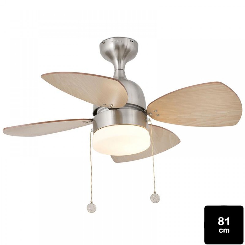 Faro 33706, Ventilador MEDITERRANEO Niquel 33706 - Faro